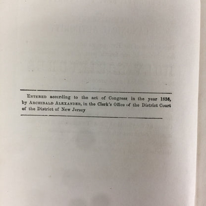 Evidence of Christianity - Rev. Archibald Alexander - 1836