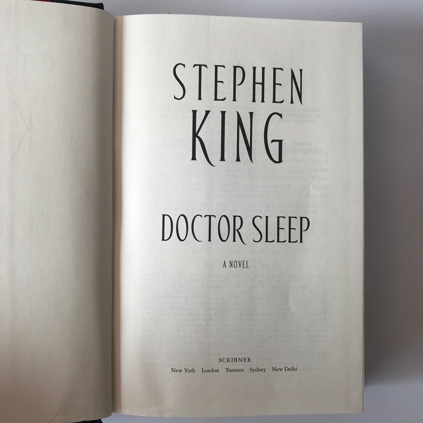 Doctor Sleep - Stephen King  - 1st Edition - 2013