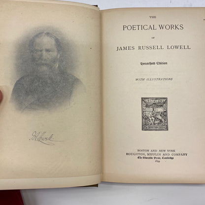 The Poetical Works of James Russell Lowell - James Russell Lowell - Household Edition - 1899