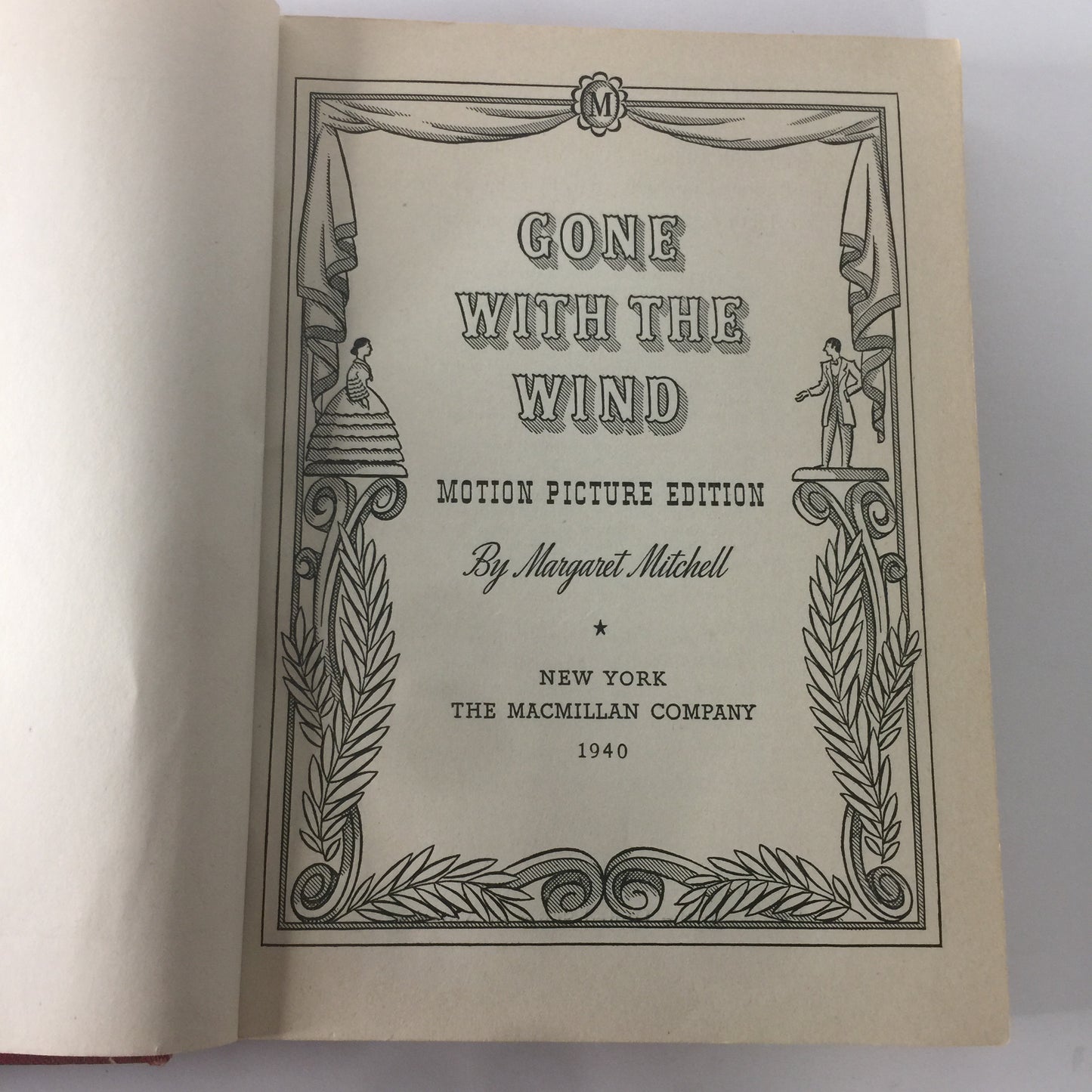 Gone With the Wind - Margaret Mitchell  - 2nd Print - Motion Picture Edition - 1940