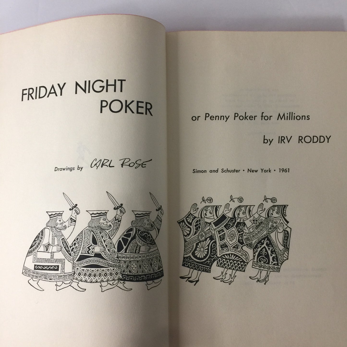 Friday Night Poker - Irv Roddy - 2nd Print - 1961