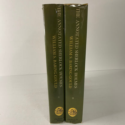 The Annotated Sherlock Holmes - Sir Arthur Conan Doyle - 2 Volumes - 2nd Edition - 10th Print - 1974