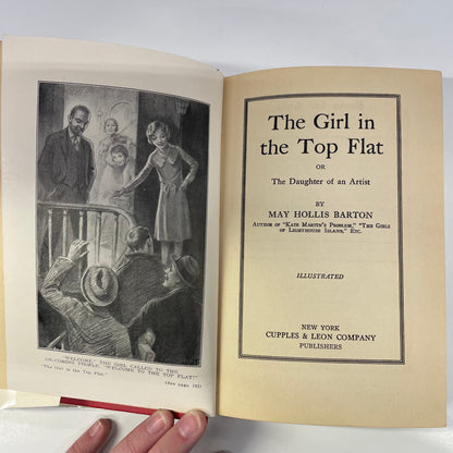 The Girl in the Top Flat - May Hollis Barton - Early Print - 1930