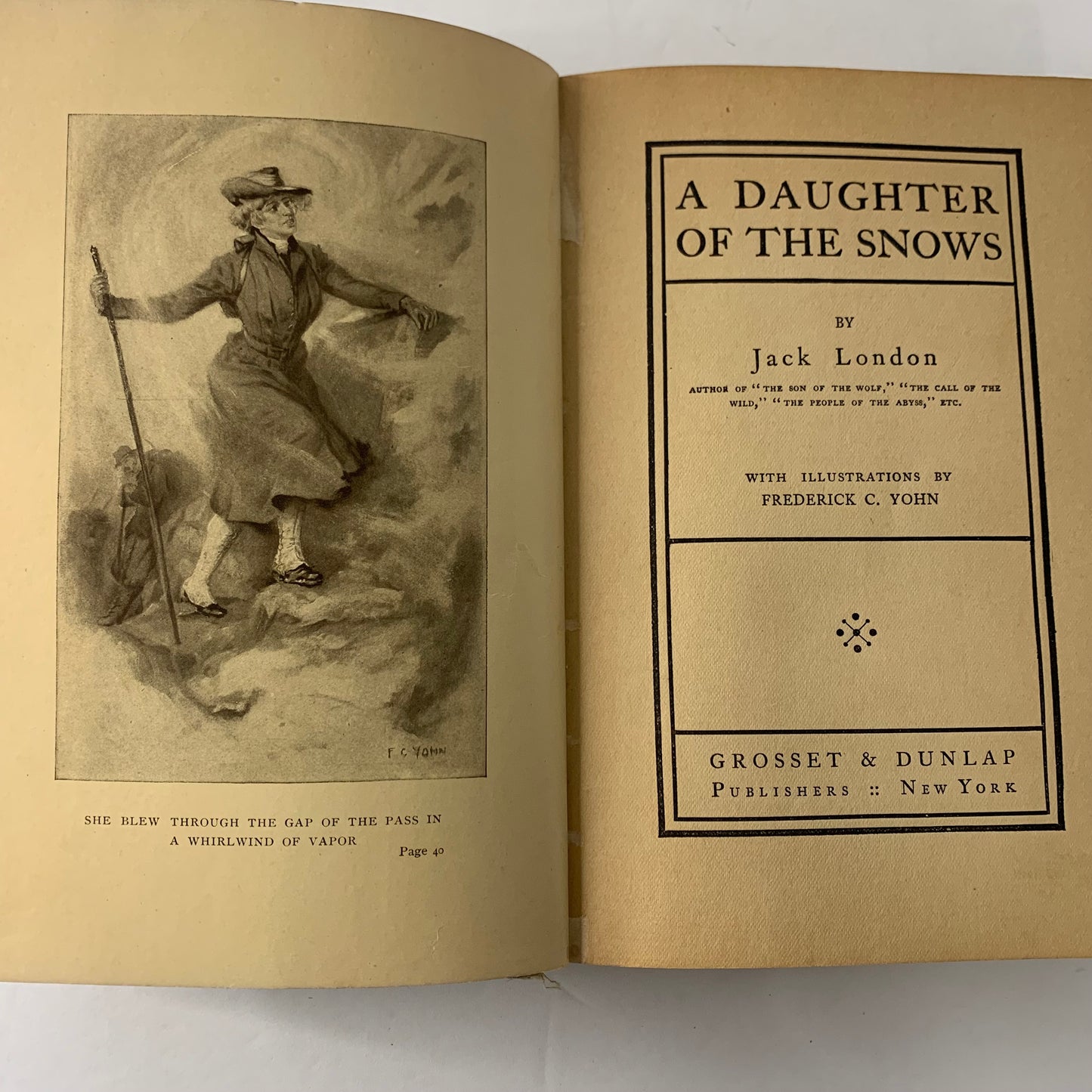 A Daughter of the Snows - Jack London - 1st Thus - 1902