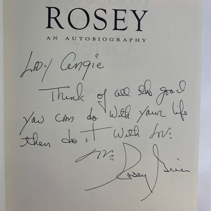 Rosey: An Autobiography - Roosevelt Grier - Signed - 1986