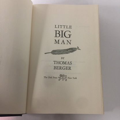 Little Big Man - Thomas Berger - Book Club Edition - 1964