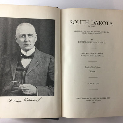 History of South Dakota - Doane Robinson - 3 Volumes - 1930