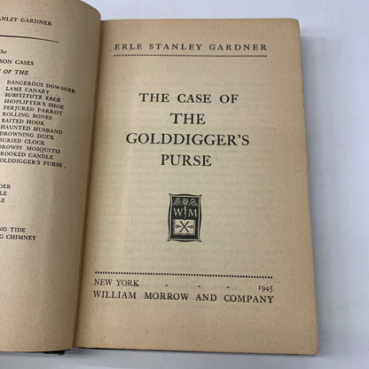 The Case of the Golddigger’s Purse - Erle Stanley Gardner - 1945