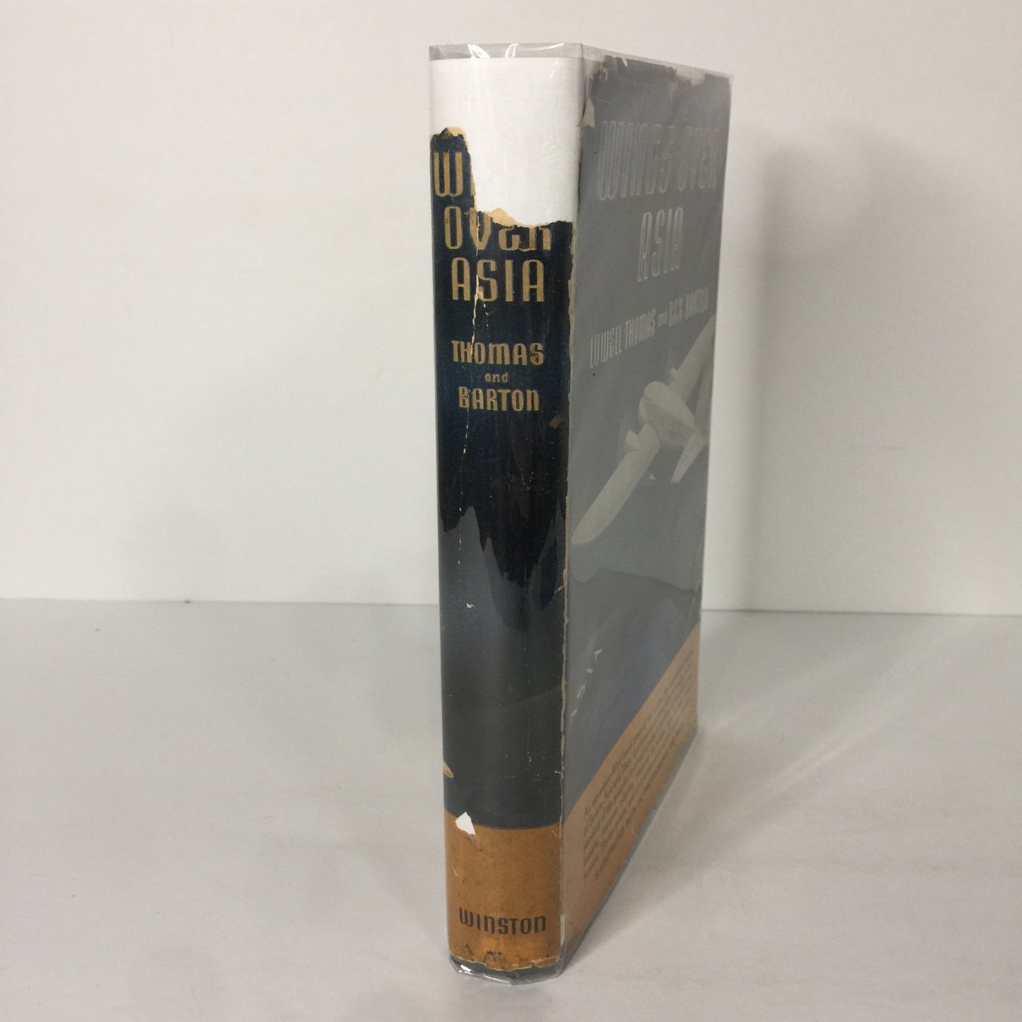 Wings Over Asia - Lowell Thomas and Rex Barton - 1st Edition - 1937