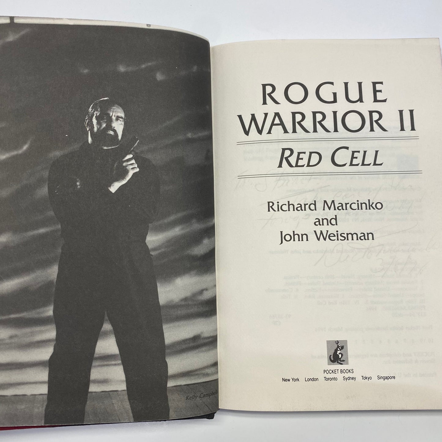 Rogue Warrior II: Red Cell - Richard Marcinko - Signed - 1994