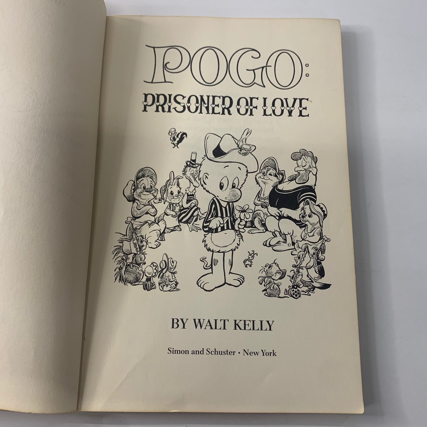 Pogo: Prisoner of Love - Walt Kelly - 1st Print - 1969