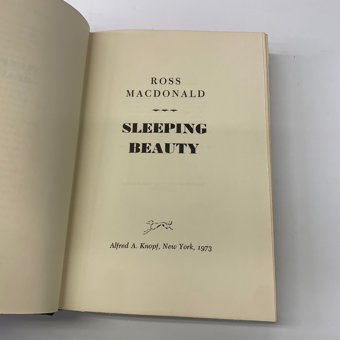 Sleeping Beauty - Ross Macdonald - 1st Edition - 1973