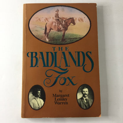 The Badlands Fox - Margaret Lemley Warren - Signed - 1st Edition - 1991