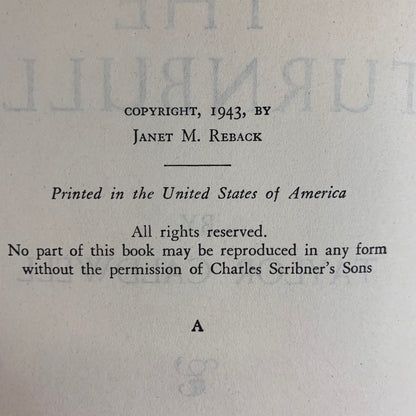 The Turnbulls - Taylor Caldwell - 1st Edition - 1943