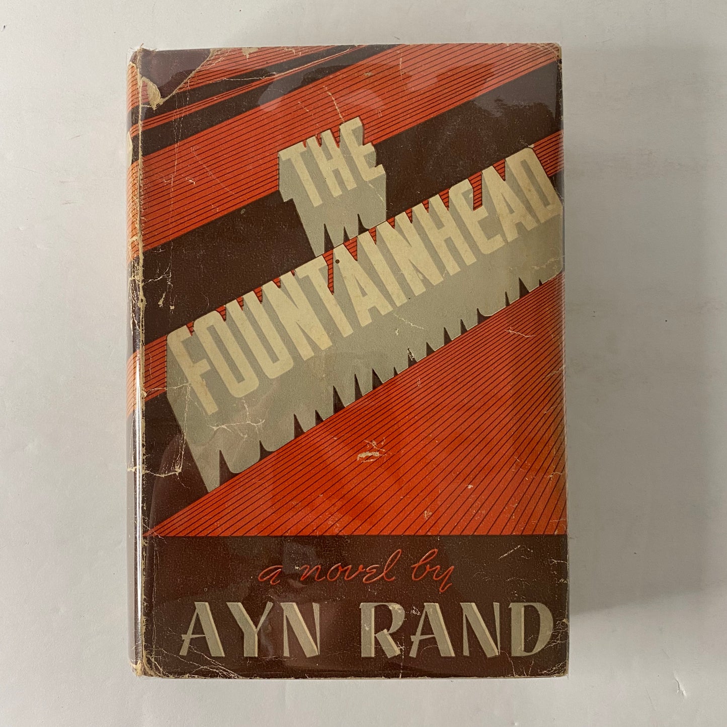 The Fountainhead - Ayn Rand - Early Print - Apparent 1st State - Error Points Present - 1943