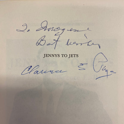 Jennys to Jets: The Life Clarence E. Page - Odie B. Faulk - Signed - 1983