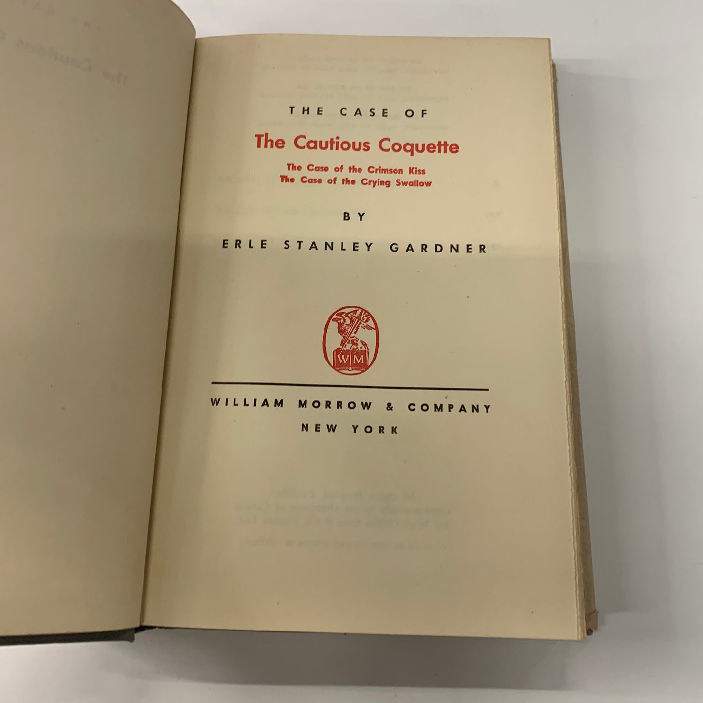 The Case of the Cautious Coquette - Erle Stanley Gardner - 1949