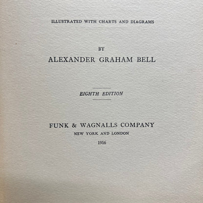 The Mechanism of Speech - Alexander Graham Bell - 1916