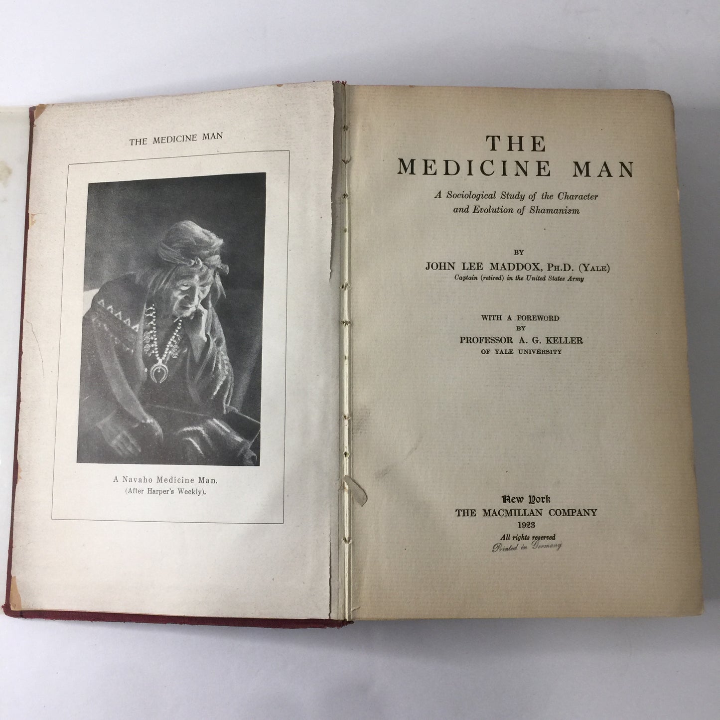 The Medicine Man - John Lee Maddox - 1923