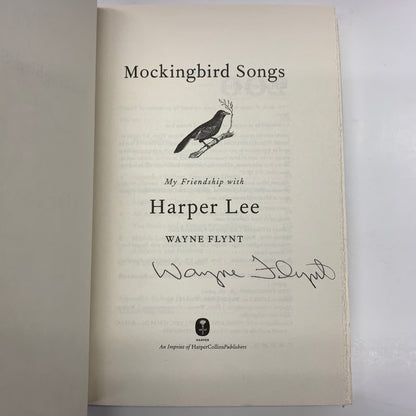 Mockingbird Songs - Wayne Flynt - Signed - 2017