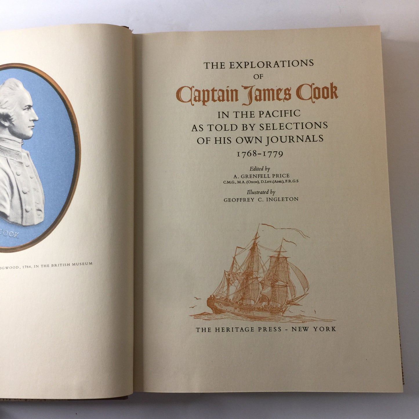 Captain James Cook In The Pacific - Grenfell Price