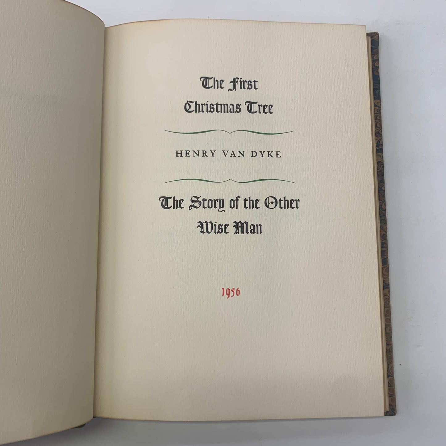 Two Stories - Henry Van Dyke - 1956