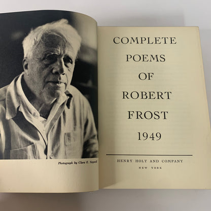 Complete Poems of Robert Frost - Robert Frost - Signed - 1st Edition - Early Printing - 1949