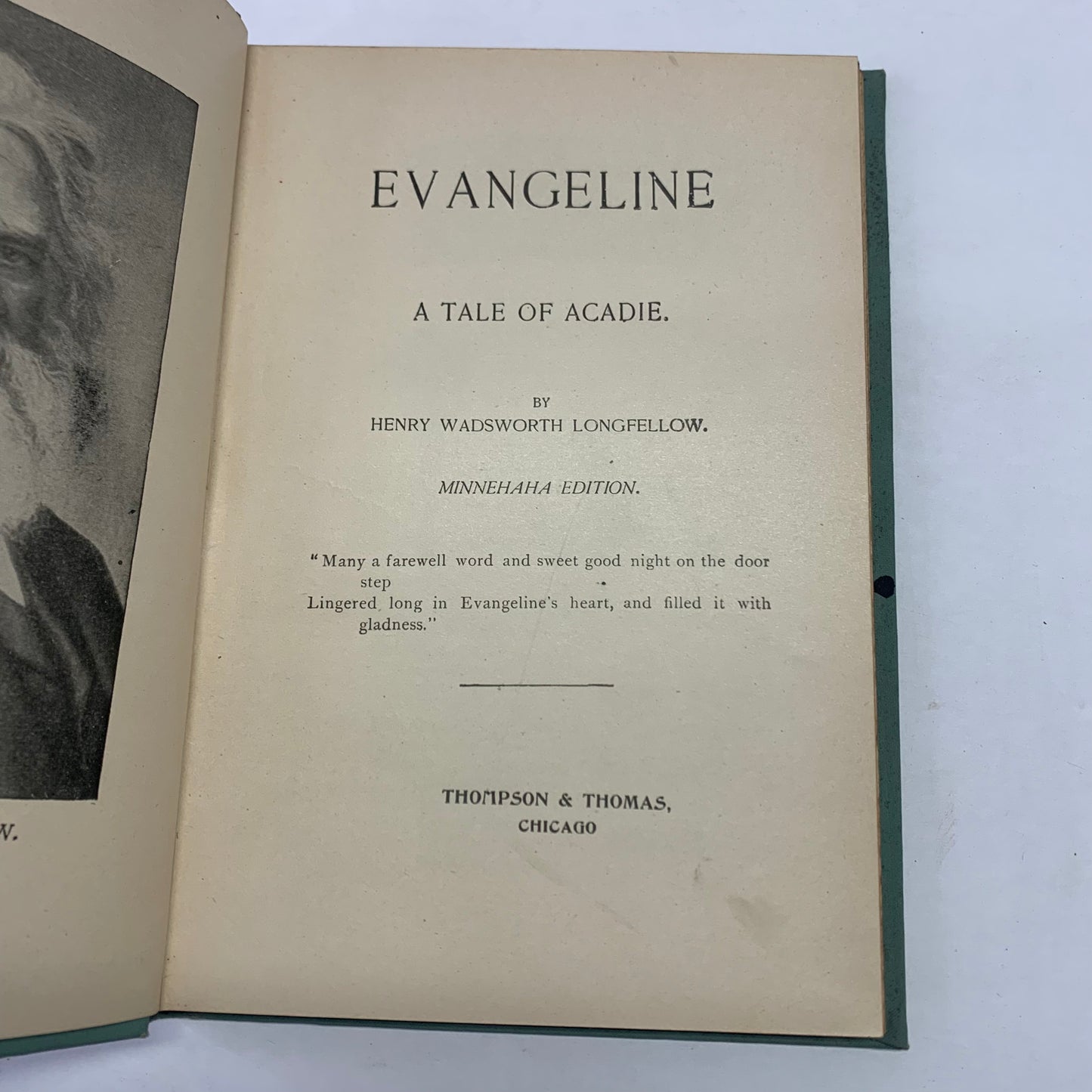 Evangeline - Henry W. Longfellow - 1895