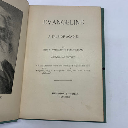 Evangeline - Henry W. Longfellow - 1895