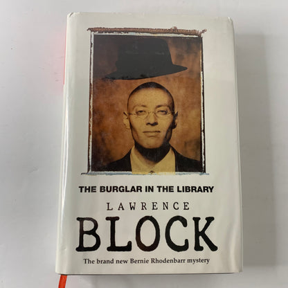 The Burglar in the Library - Lawrence Block - Signed - UK Edition - 1997