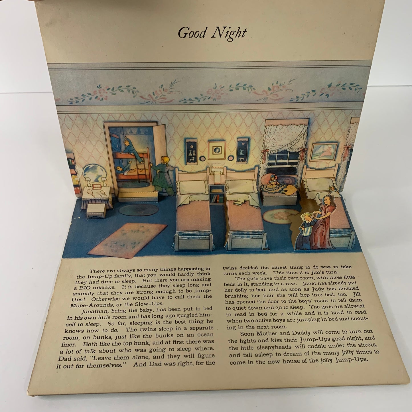 The Jolly Jump-Ups and Their New House - Geraldine Clyne  - 1st Edition - 1939