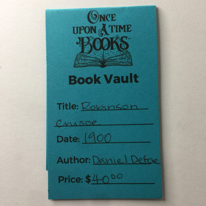 Robinson Crusoe - Daniel Defoe - 1900