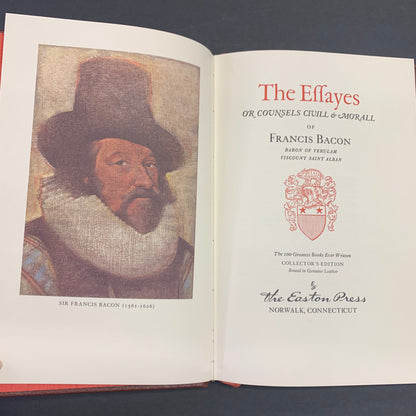 The Essays of Sir Francis Bacon - Francis Bacon - Easton Press - 1980