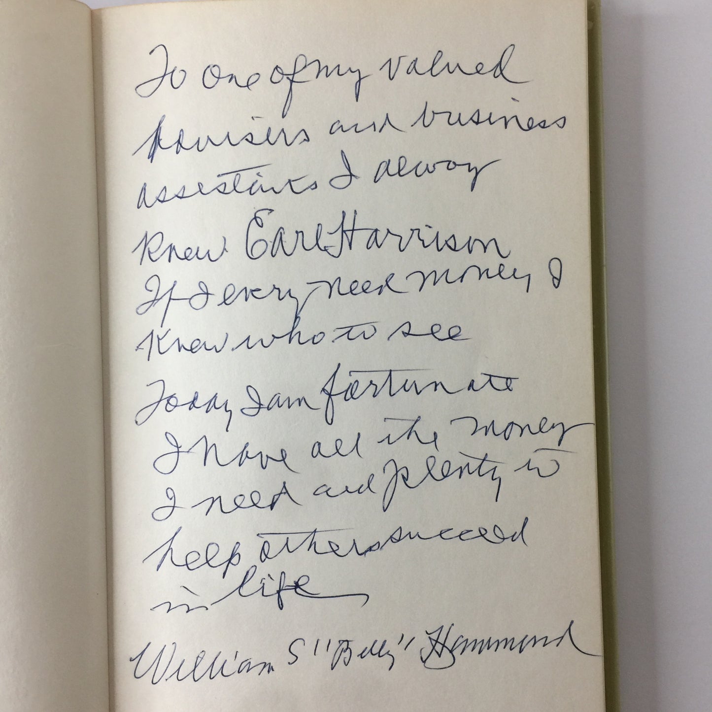 Never Say Impossible - Emma M. Shirley - Inscribed by Subject - 1971
