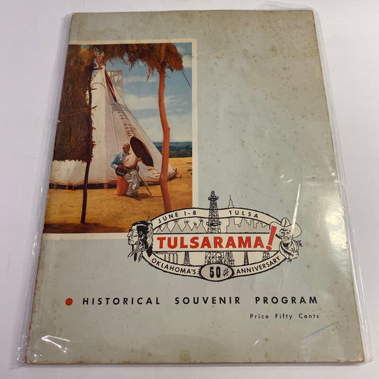 Tulsarama! Historical Souvenir Program - Dupree and Erhard - 1957