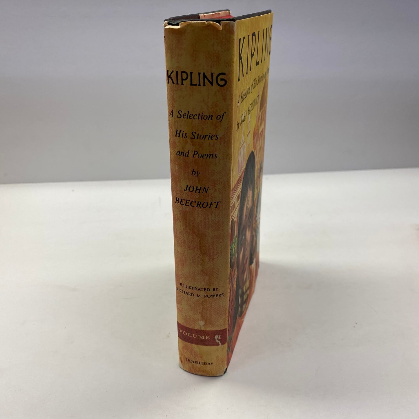 Kipling: A Selection of his Stories and Poems - John Beecroft - 2 Volumes - 1956