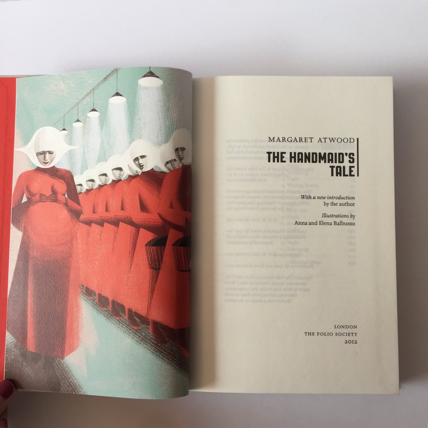 The Handmaid’s Tale - Margaret Atwood - 1st Thus - Folio Society - 2012