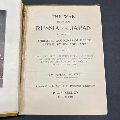 War Between Russia and Japan - Hon. Murat Halstead - 1904