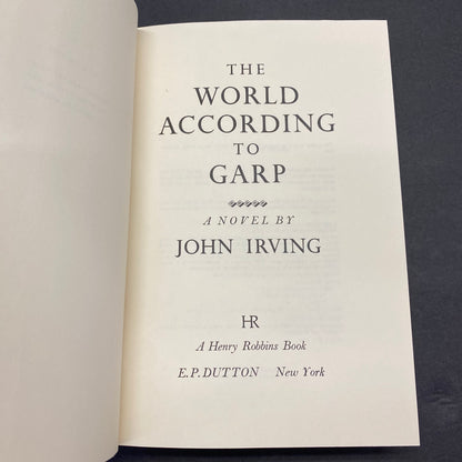 The World According to Garp - John Irving - 1st Edition - 1978