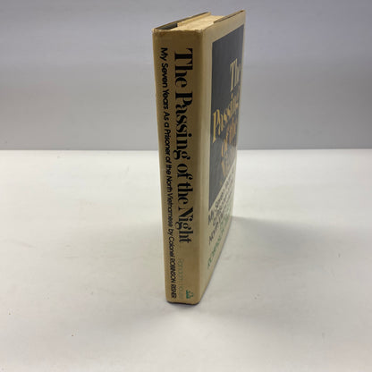 The Passing of The Night - Colonel Robinson Risner - 1st Edition - Signed - 1973