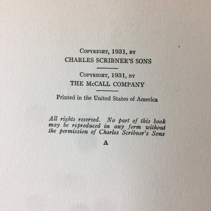 Big-Enough - Will James - 1st Edition, Signed - Will James Collection - 1931