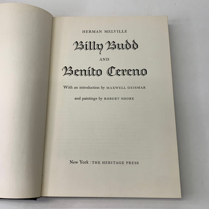 Billy Budd and Benito Cereno - Herman Melville - 1956