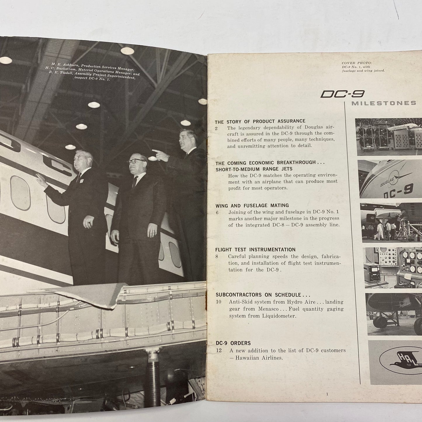 DC-9 Progress Report - Various - 1964