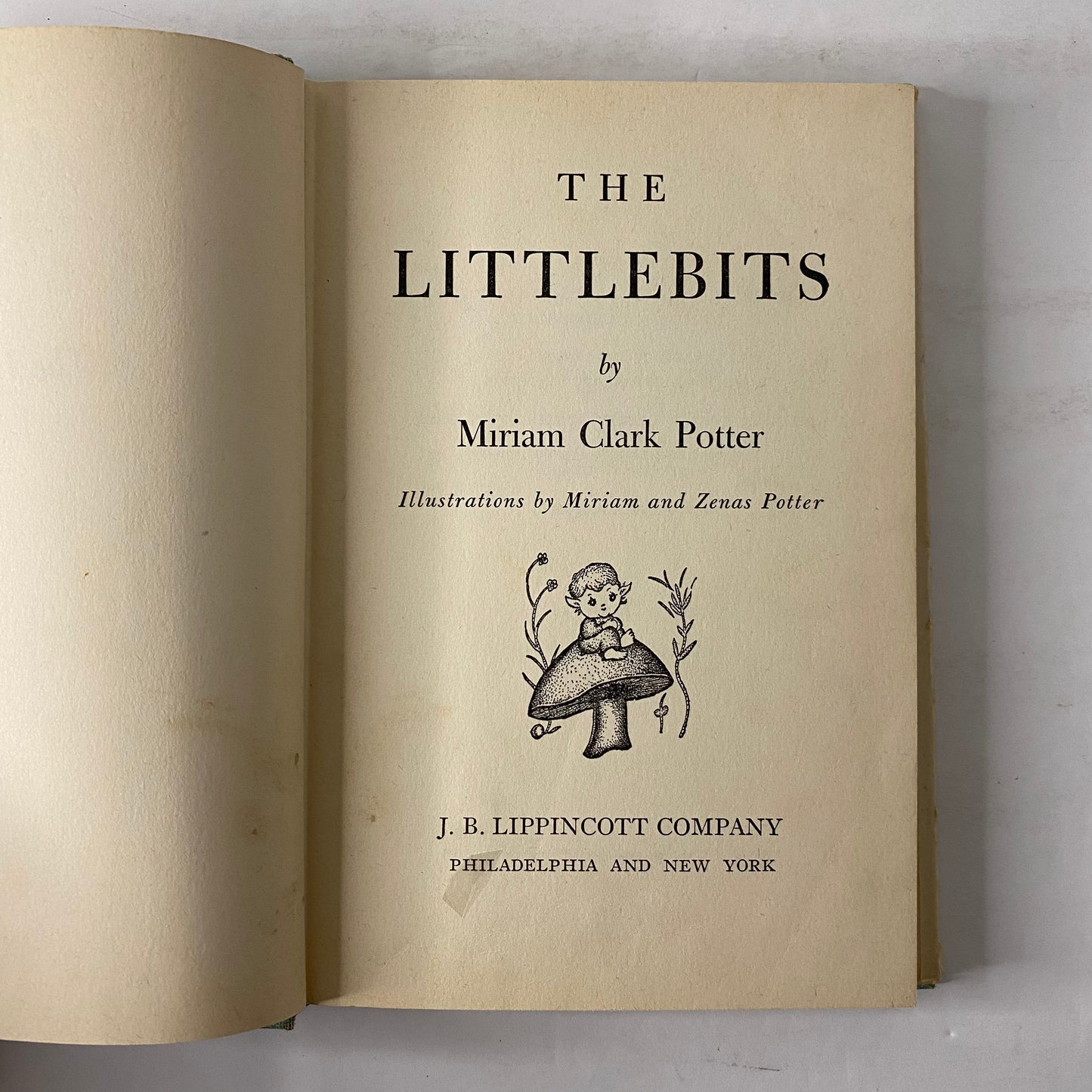 The Littlebits - Miriam Clark Potter - 1st Edition - 1951