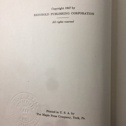 The Chemistry of Portland Cement - Robert Herman Bogue - 1st Edition - 1947