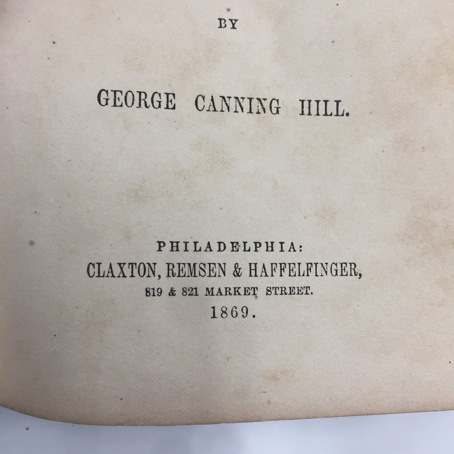 Daniel Boone - George Canning Hill - 1869