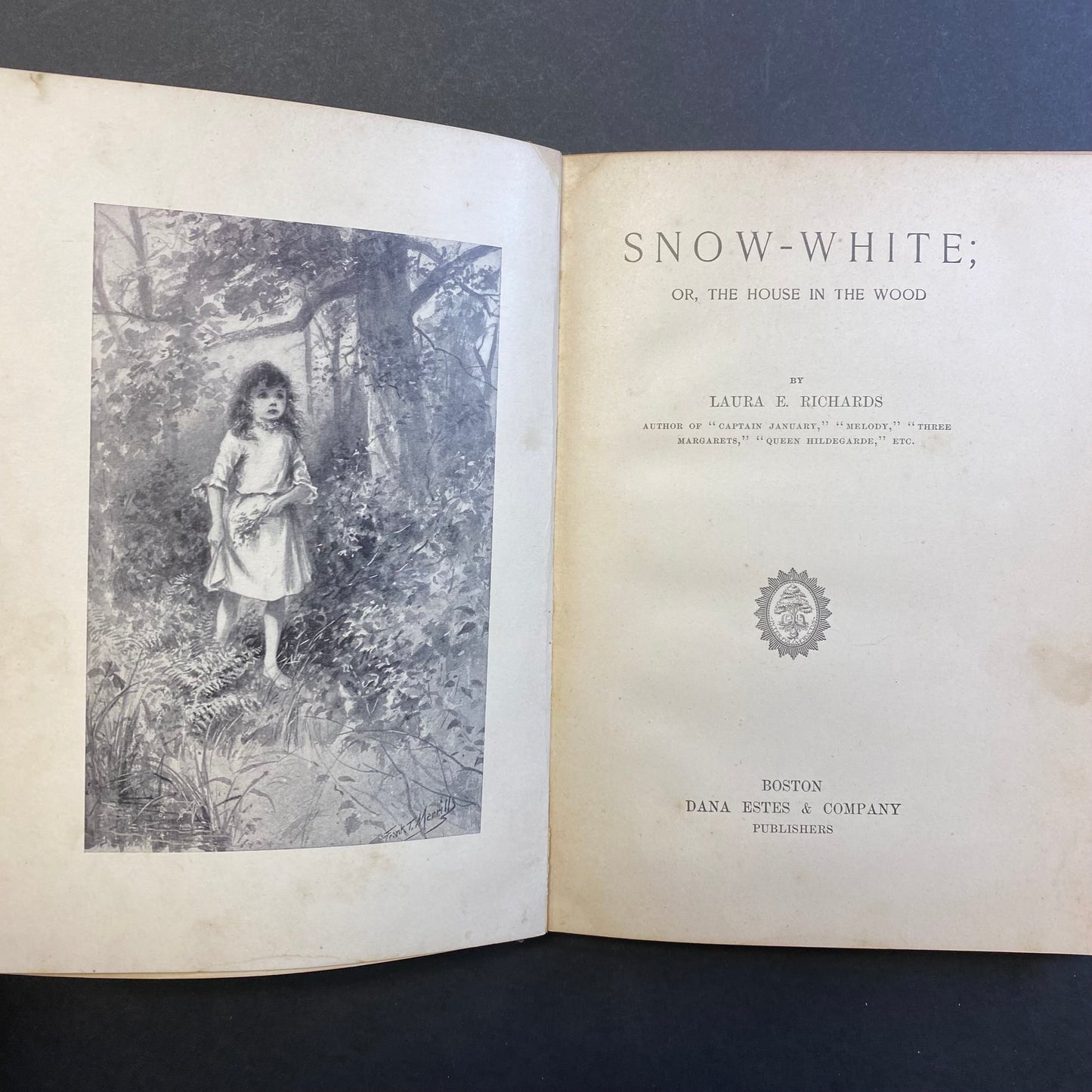 Snow White or the House in the Wood - Laura E. Richards - 1900