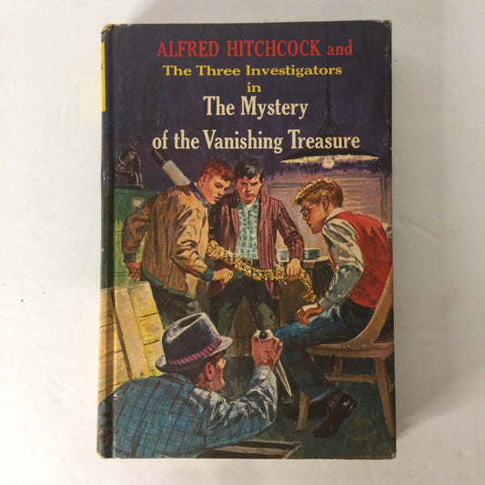 The Mystery of the Vanishing Treasure - Robert Arthur - Early Print - 1966