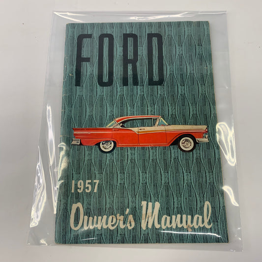 Ford Owner’s Manual - Ford Motor - 1957