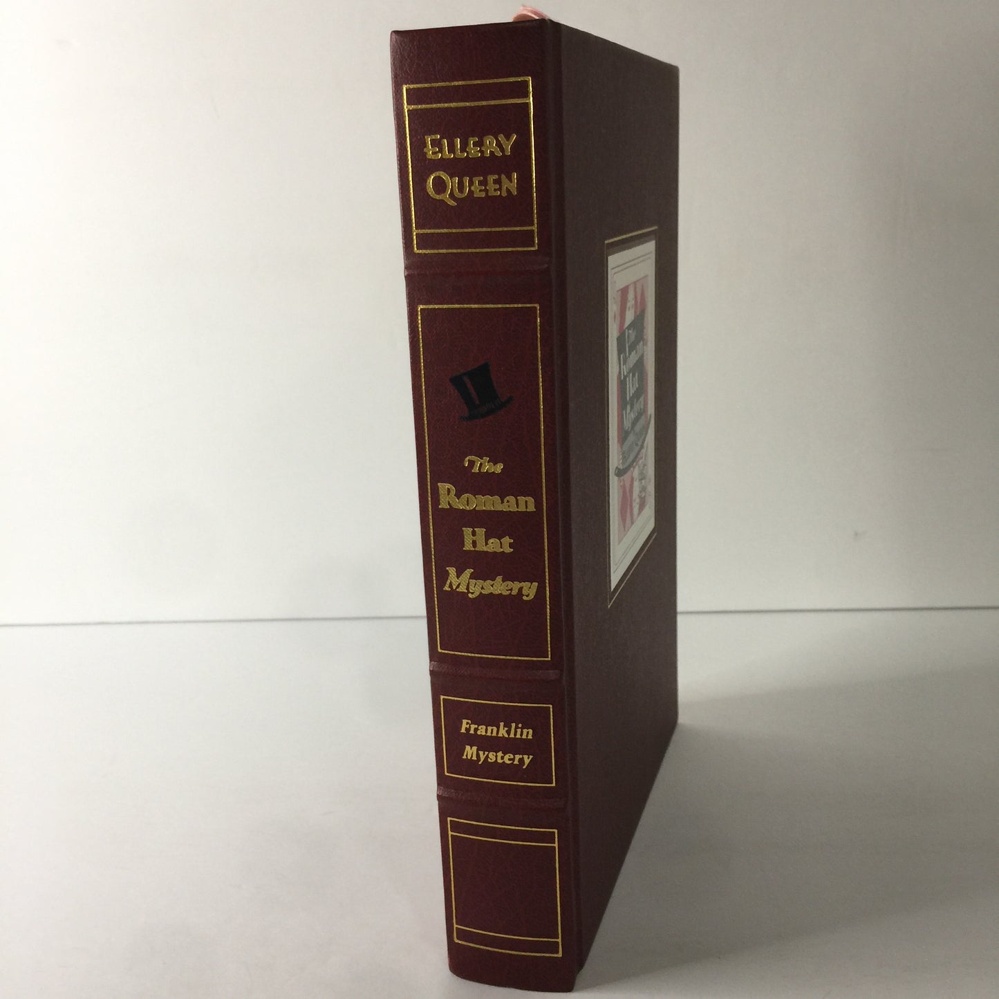 The Roman Hat Mystery - Ellery Queen - Franklin Library - 1989